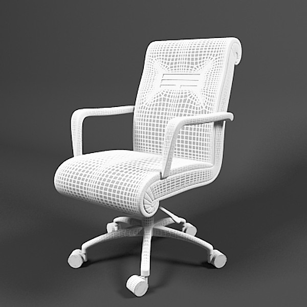 poltrona frau 3d obj - Poltrona Frau Armchair by shop3ds